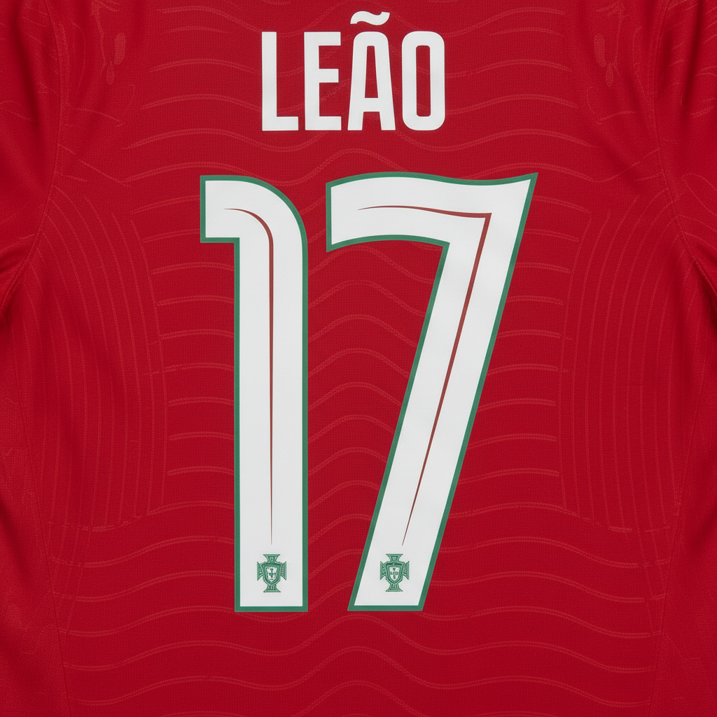 Rafael Leao 2026 Portugal Home Jersey