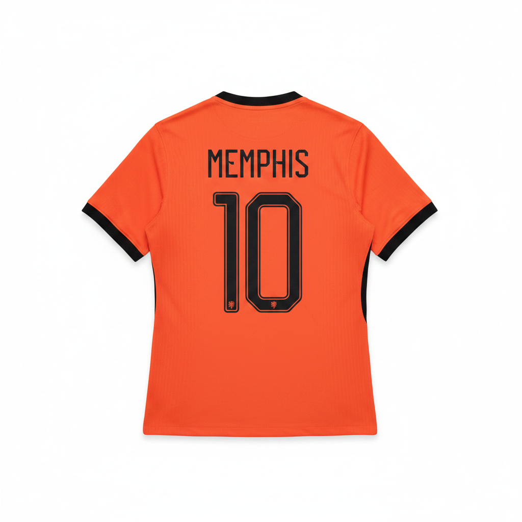 Memphis Depay 2026 Netherlands Home Jersey
