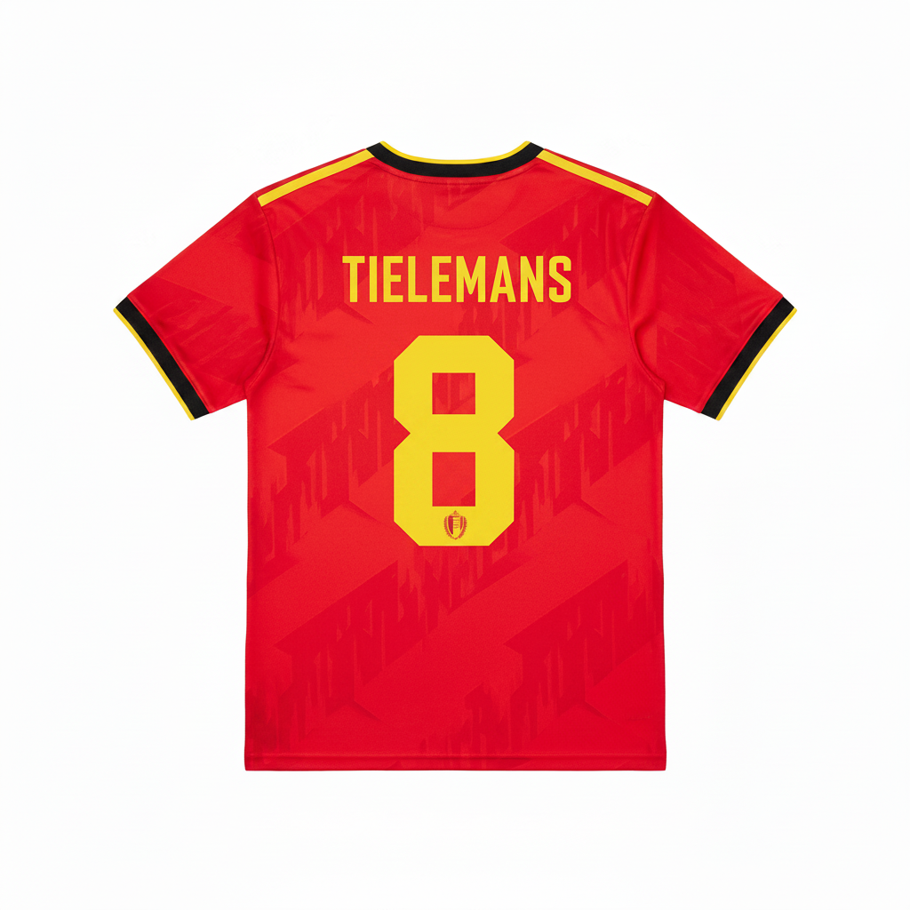 Tielemans Belgium Home Jersey