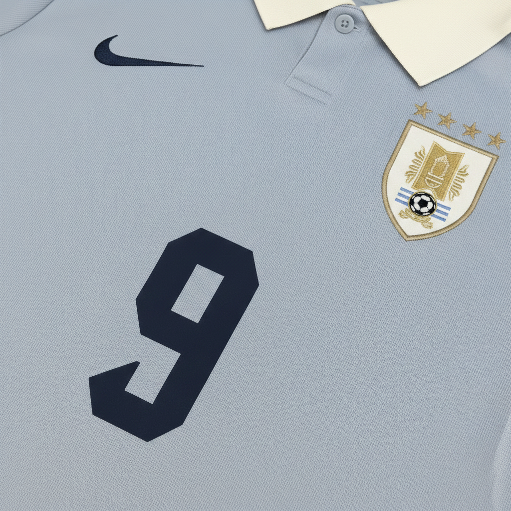 D. Nunez 2026 Uruguay Home Jersey
