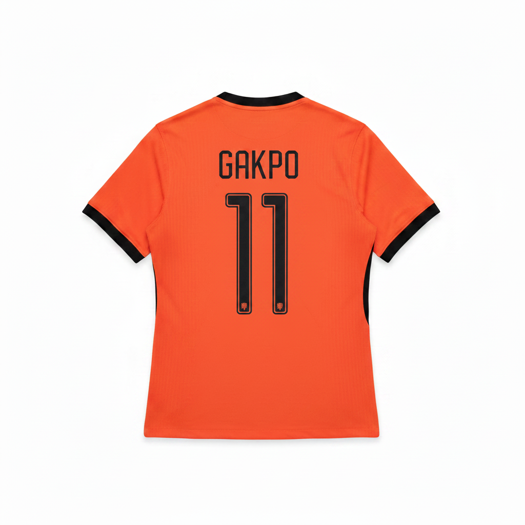 Gakpo 2026 Netherlands Home Jersey