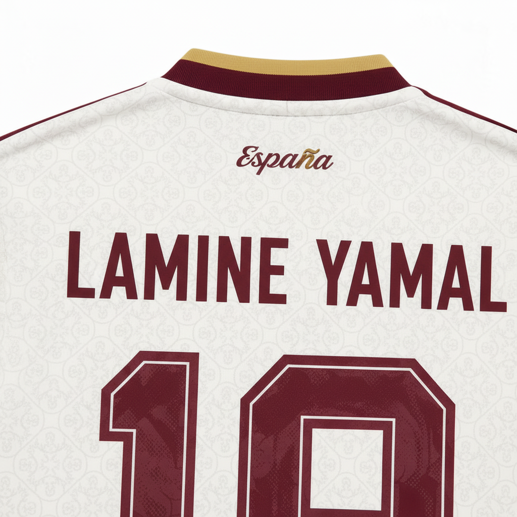 Lamine Yamal 2026 Spain Away Jersey