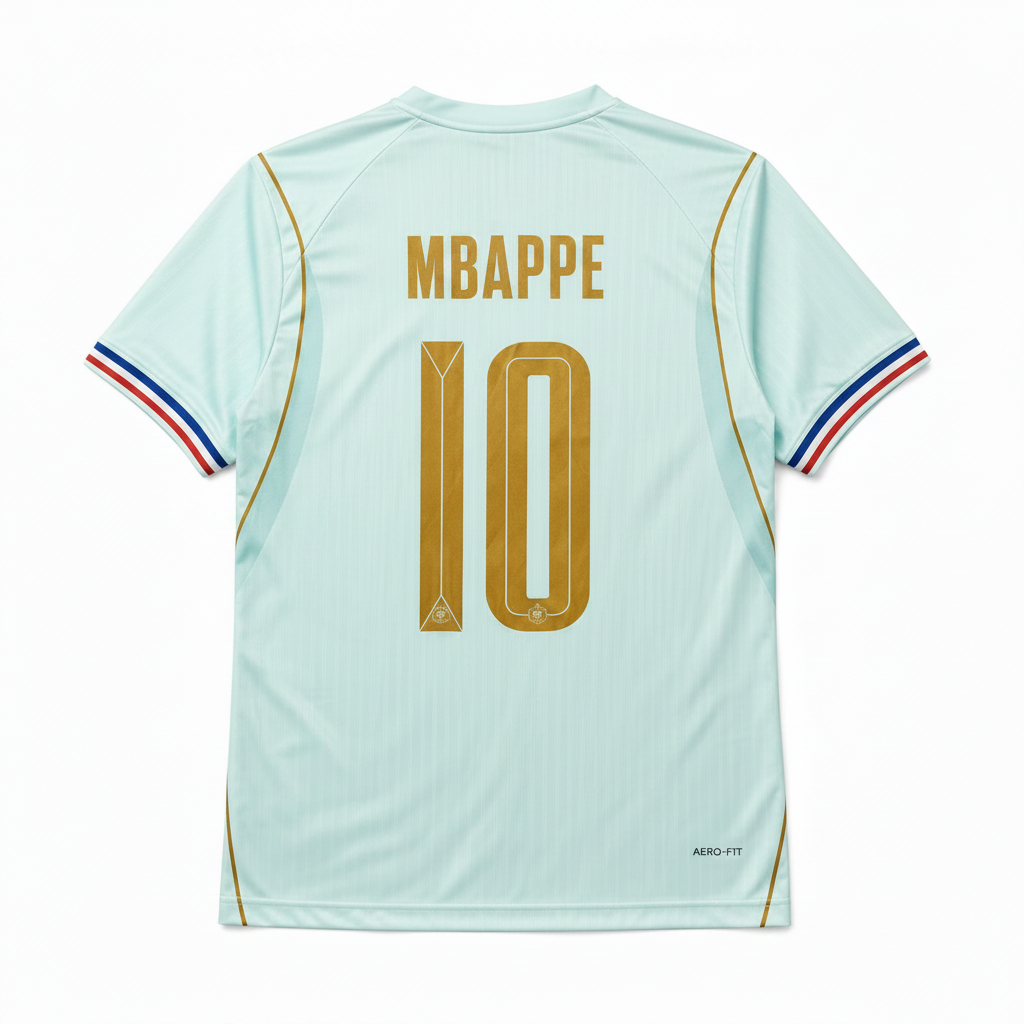 Mbappe 2026 France Away Jersey