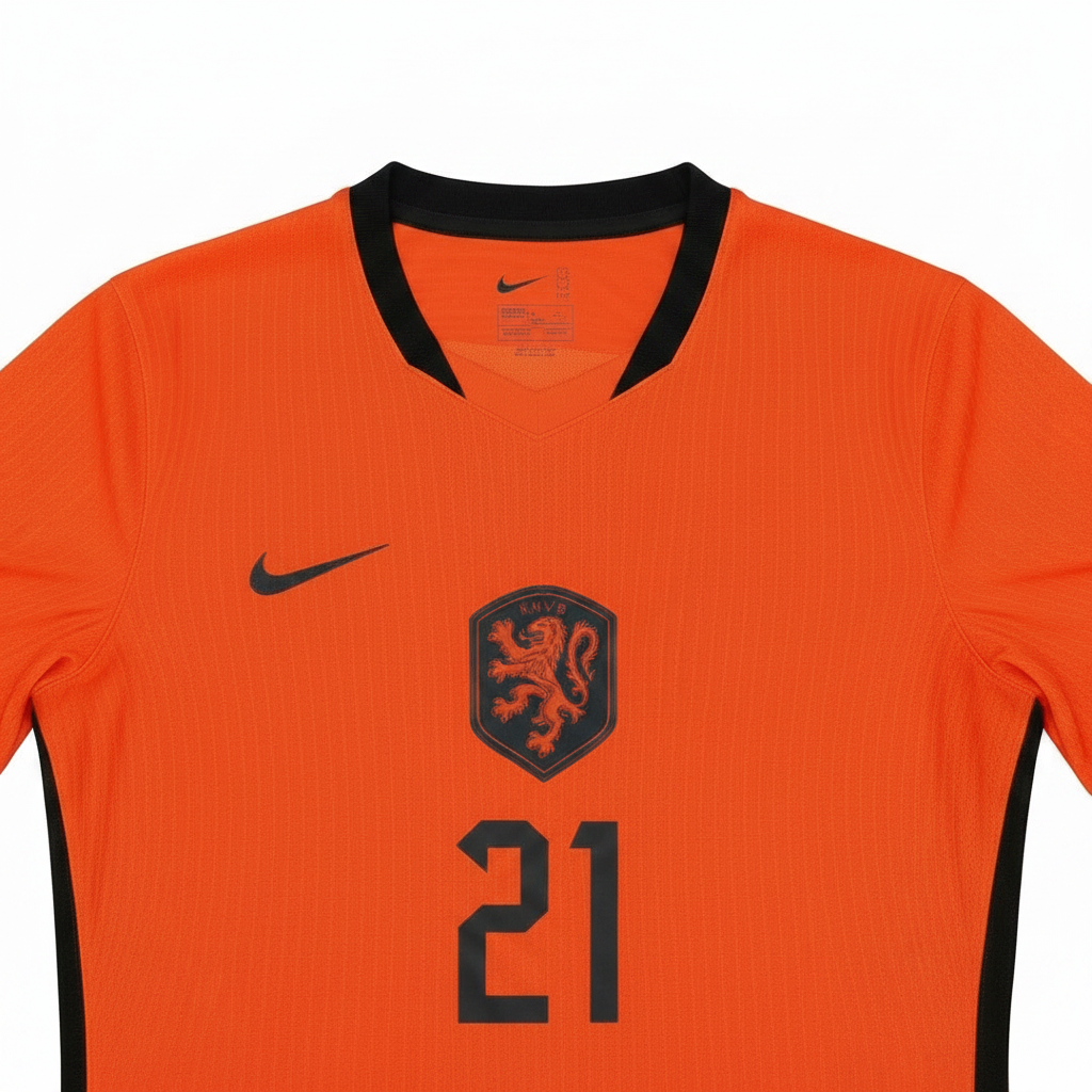 De Jong 2026 Netherlands Home Jersey