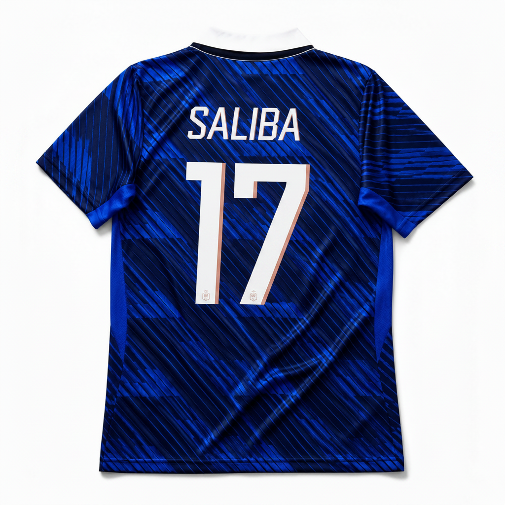 Saliba 2026 France Home Jersey