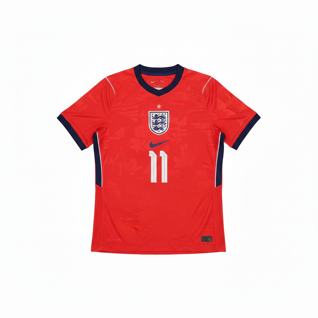 Marcus Rashford 2026 England Away Jersey