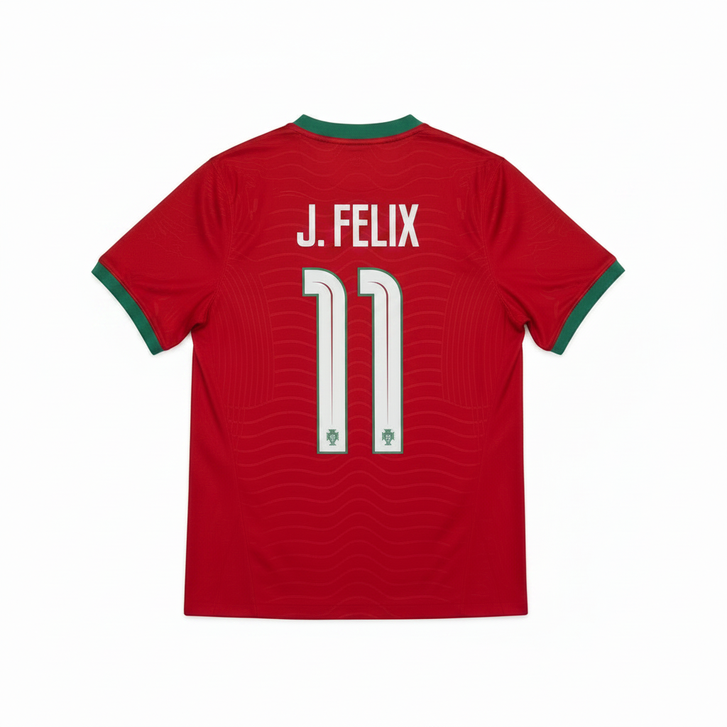 J. Felix 2026 Portugal Home Jersey