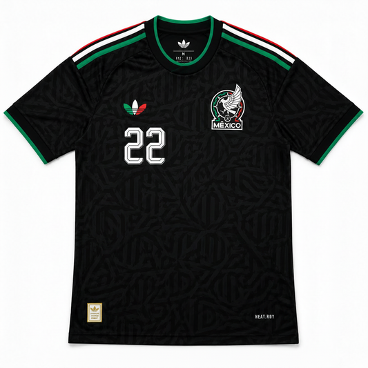 Martinez 2026 Mexico 2nd Away Jersey