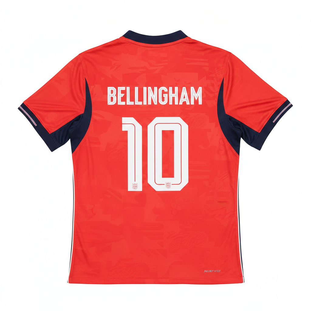 Jude Bellingham 2026 England Away Jersey