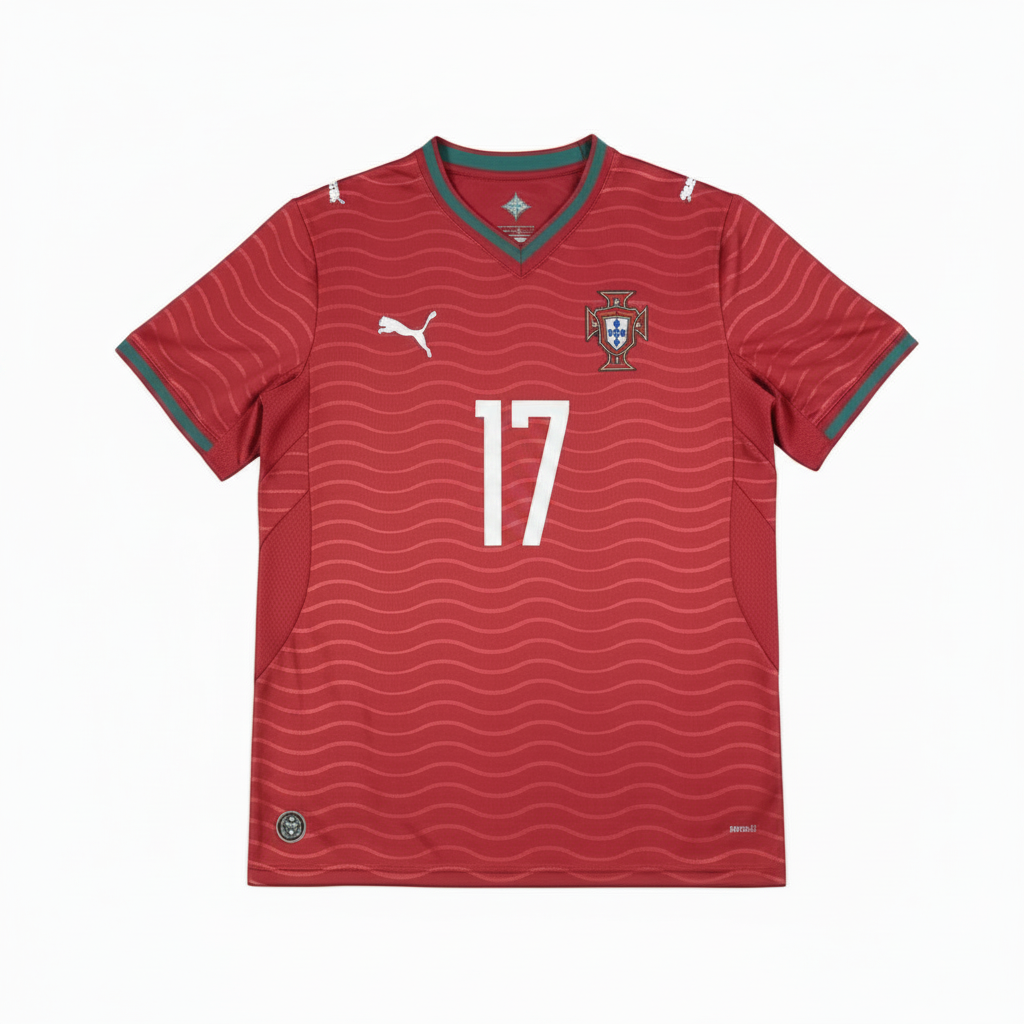 Rafael Leao 2026 Portugal Home Jersey