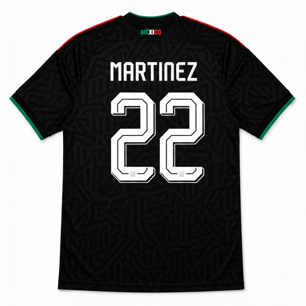 Martinez 2026 Mexico 2nd Away Jersey