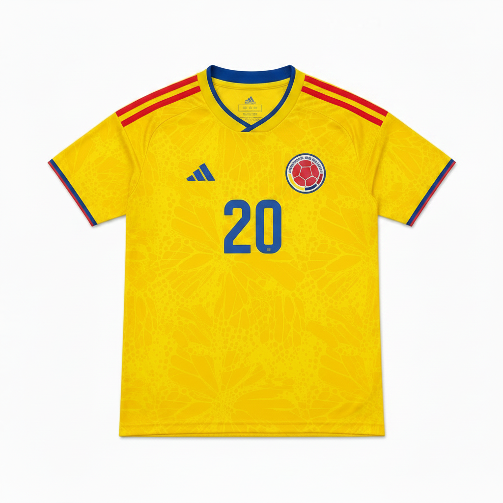 Quintero 2026 Colombia Home Jersey