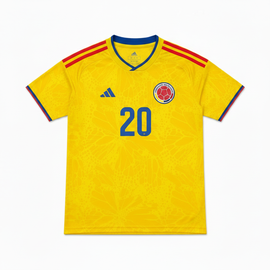 Quintero 2026 Colombia Home Jersey