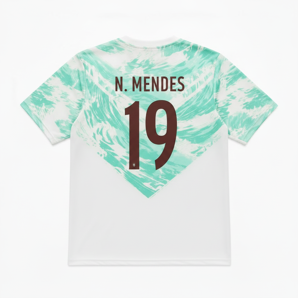 Nuno Mendes 2026 Portugal Away Jersey