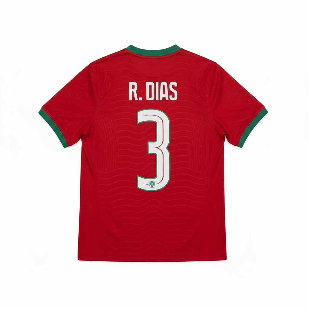 R. Dias 2026 Portugal Home Jersey