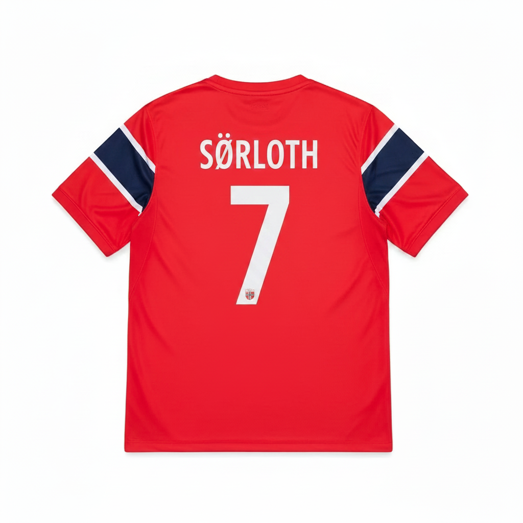 Alexander Sørloth Norway Home Jersey