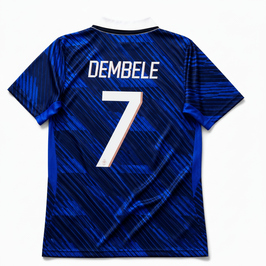 Dembele 2026 France Home Jersey