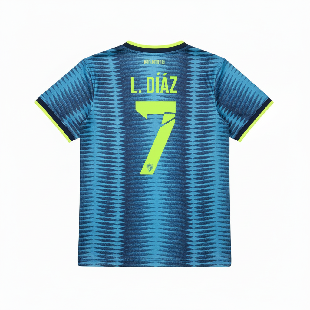 L. Diaz 2026 Colombia Away Jersey