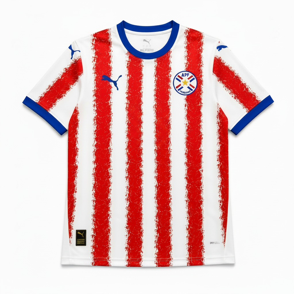 2026 Paraguay Home Fan Jersey