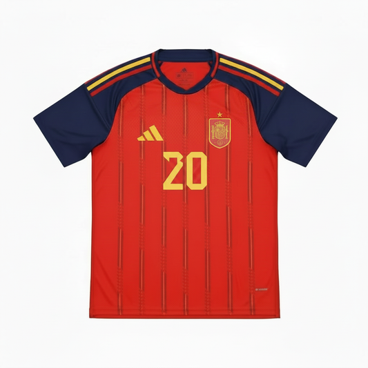 Pedri 2026 Spain Home Jersey