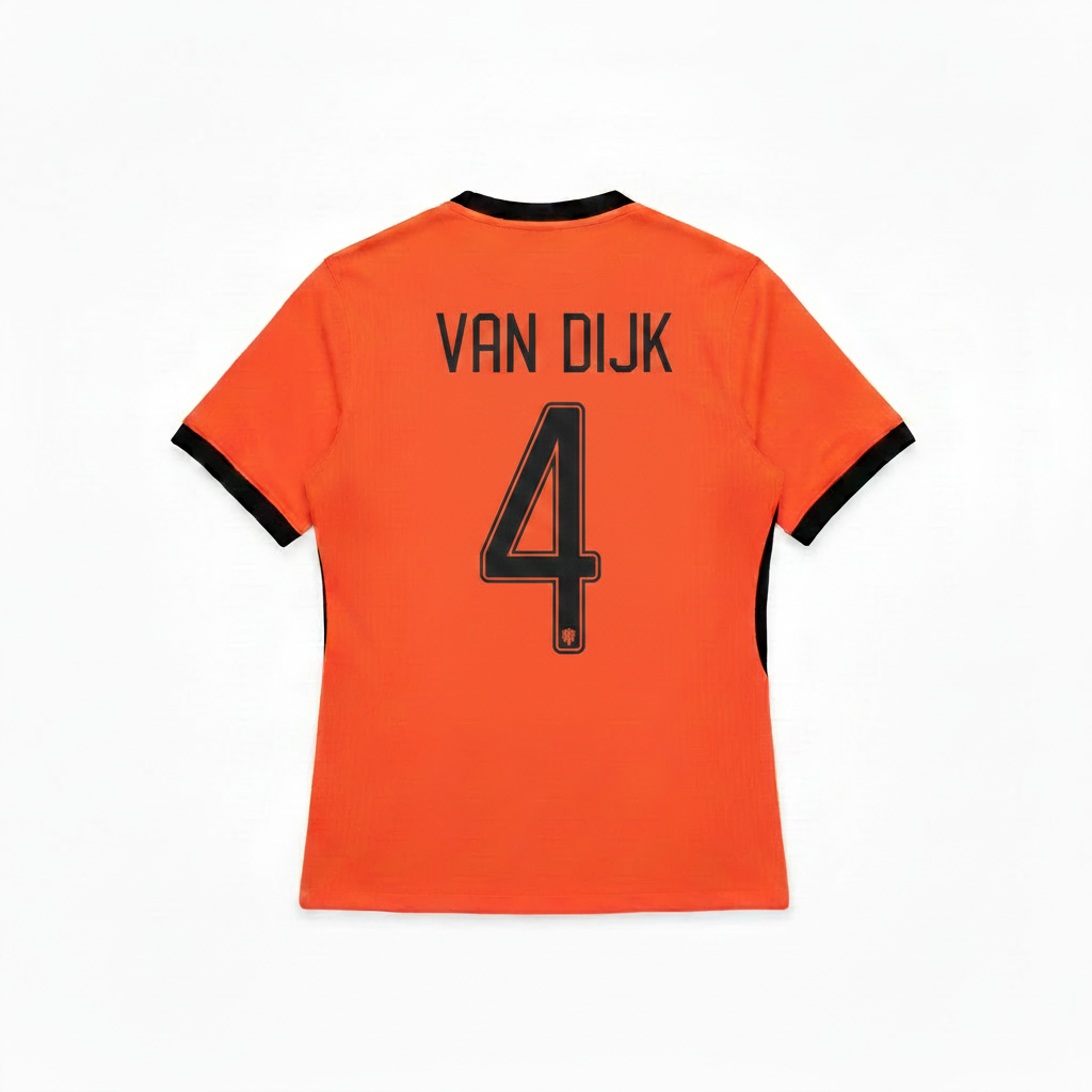 Netherlands Jersey - Van Dijk 4