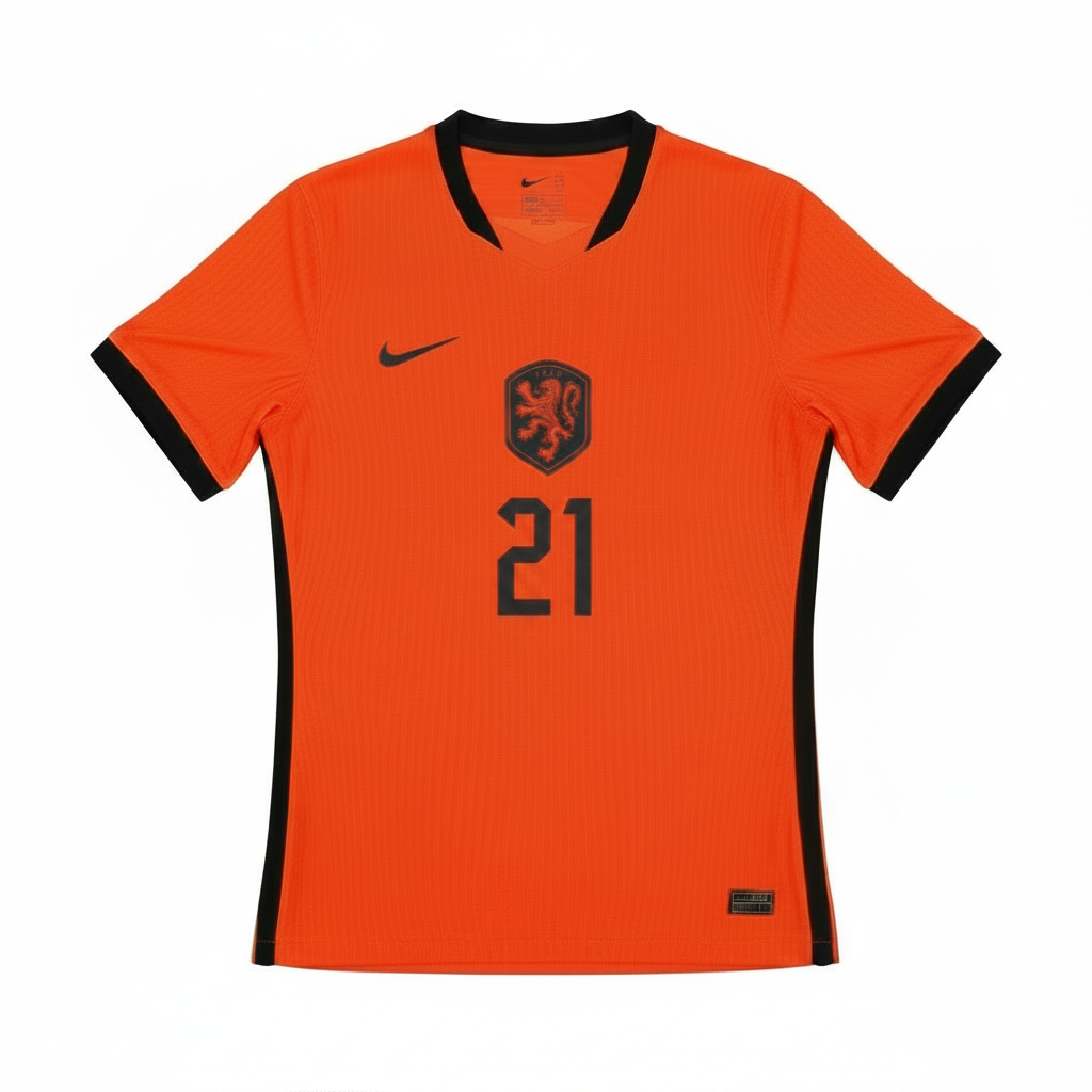 De Jong 2026 Netherlands Home Jersey