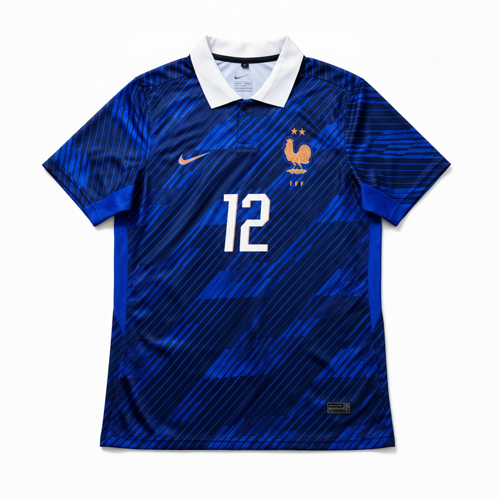 Barcola 2026 France Home Jersey
