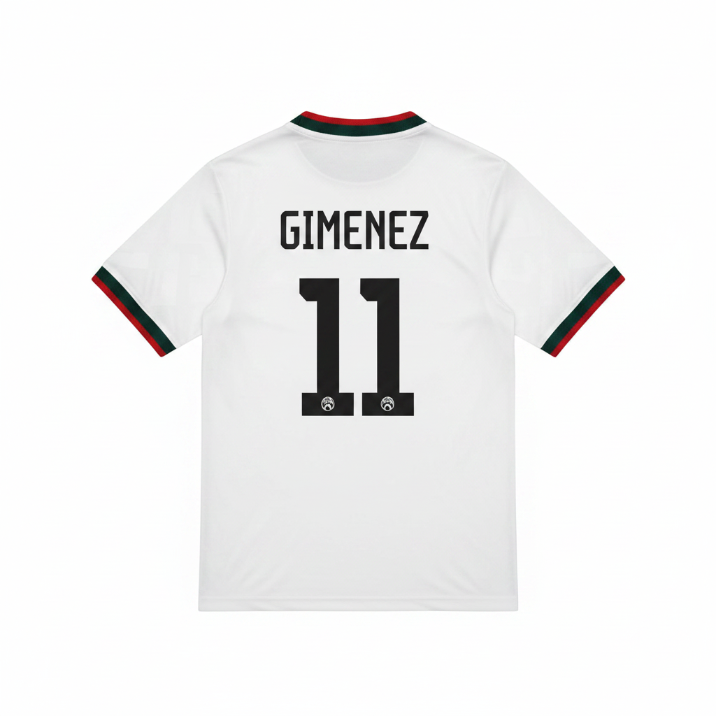 Santiago Gimenez 2026 Mexico Away Jersey